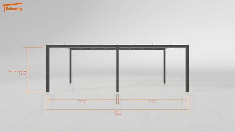 #DE Schweng Terrassenüberdachung S350 (ID 42v2jg)