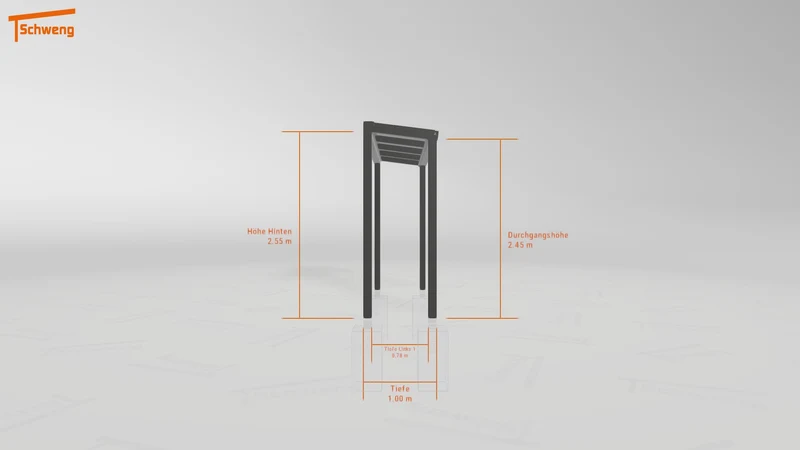 #DE Schweng Terrassenüberdachung S350 (ID k2r2yq)