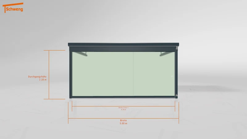 #DE Schweng Terrassenüberdachung S400 (ID 5m9qvz)