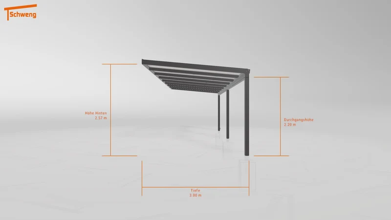 #DE Schweng Terrassenüberdachung S350 (ID 9wx79p)