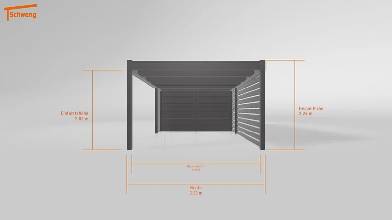#DE Schweng Flachdachcarport C600 (ID v4rkjj) #MTG