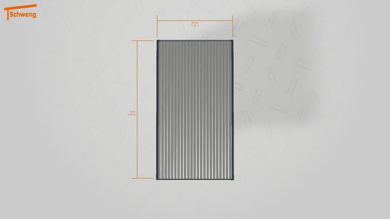 #DE Schweng Flachdachcarport C600+ (ID 85bm95) #MTG