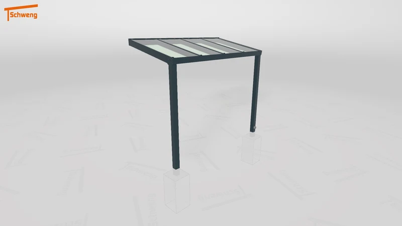 #DE Schweng Terrassenüberdachung S350 (ID pbjzvy)