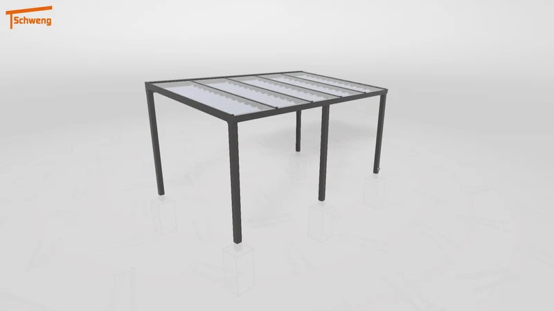 #DE Schweng Terrassenüberdachung S350 (ID pbjr72)