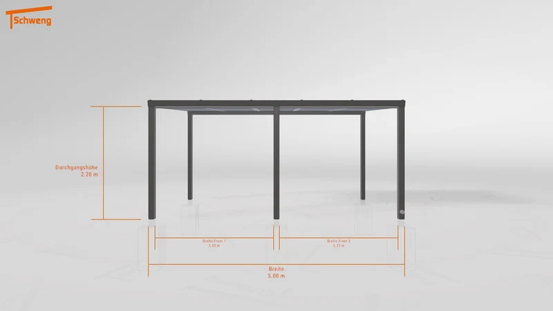 #DE Schweng Terrassenüberdachung S350 (ID pbjr72)