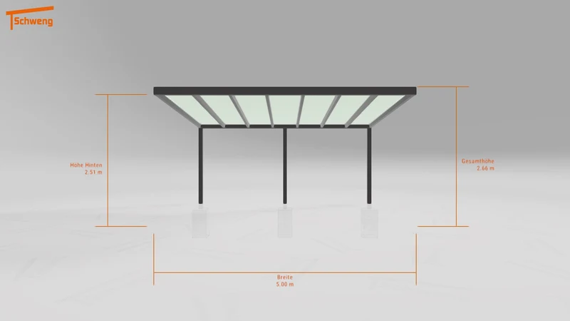 #DE Schweng Terrassenüberdachung S350 (ID 338mjg)