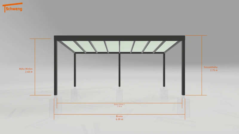 #DE Schweng Terrassenüberdachung S350 (ID n5xkmw)