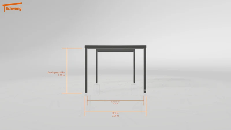 #DE Schweng Pultdachcarport S400 (ID yg7gdv) #MTG