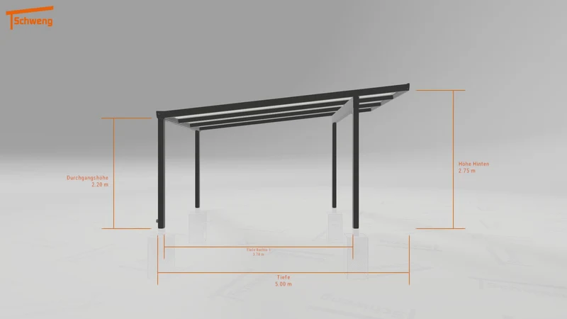 #DE Schweng Pultdachcarport S400 (ID yg7gdv) #MTG