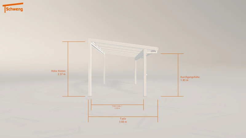 #DE Schweng Terrassenüberdachung S350 (ID 85r2zn)
