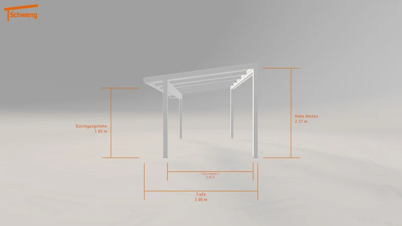 #DE Schweng Terrassenüberdachung S350 (ID 85r2zn)