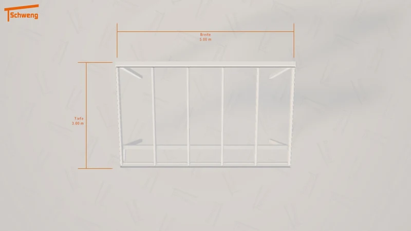 #DE Schweng Terrassenüberdachung S350 (ID 85r2zn)