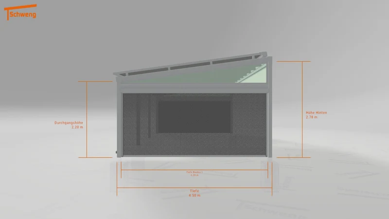 #AT Schweng Terrassenüberdachung S400 (ID dv3xby)