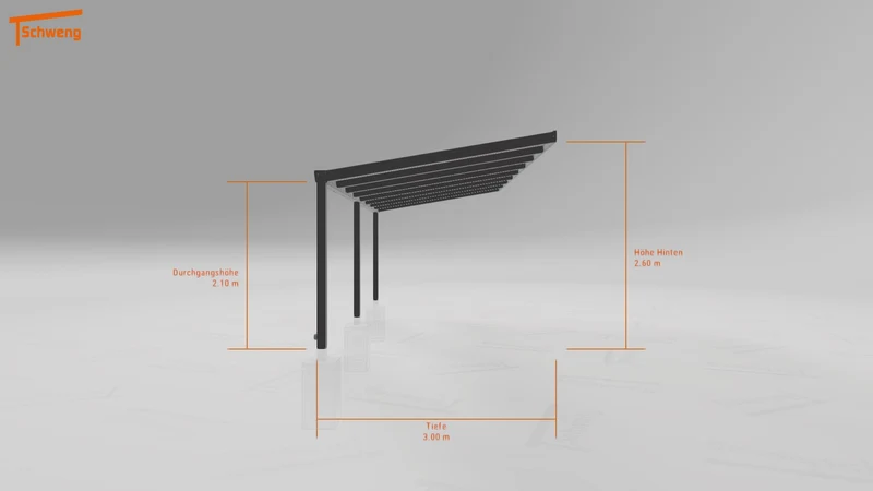 #DE Schweng Terrassenüberdachung S400 (ID x7ny54)