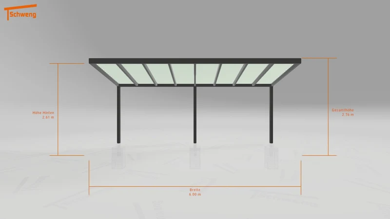 #DE Schweng Pultdachcarport S350 (ID mj7b7z) #MTG
