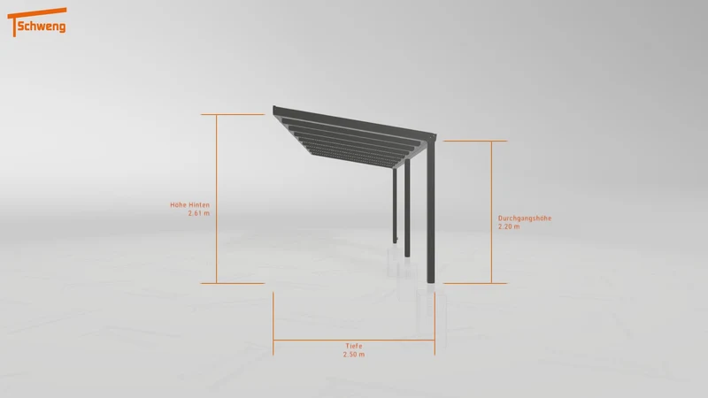 #DE Schweng Pultdachcarport S350 (ID mj7b7z) #MTG