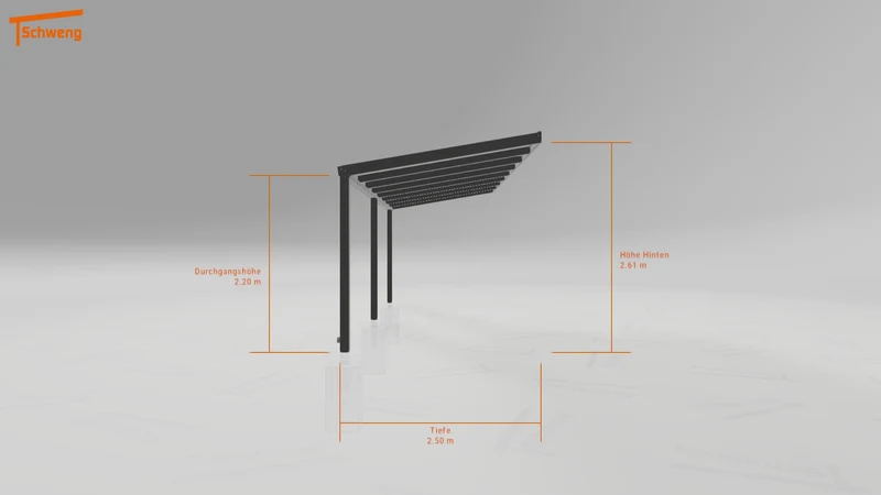 #DE Schweng Pultdachcarport S350 (ID mj7b7z) #MTG