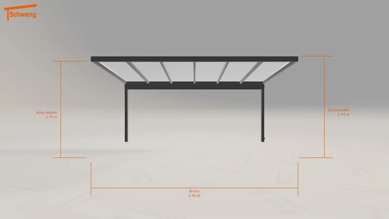 #DE Schweng Pultdachcarport S350 (ID bk7wgg) #MTG