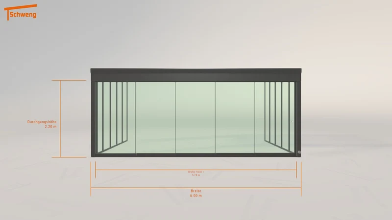 #DE Schweng Terrassenüberdachung S400 (ID 7798mx)