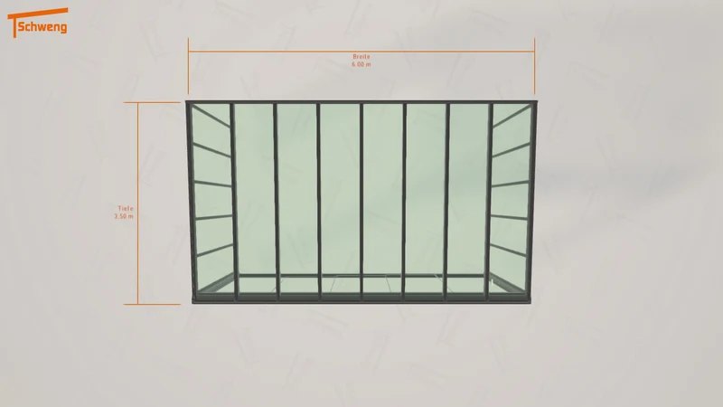 #DE Schweng Terrassenüberdachung S400 (ID 7798mx)