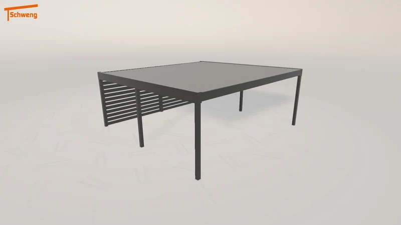 #DE Schweng Flachdachcarport C600+ (ID w3p78j) #MTG
