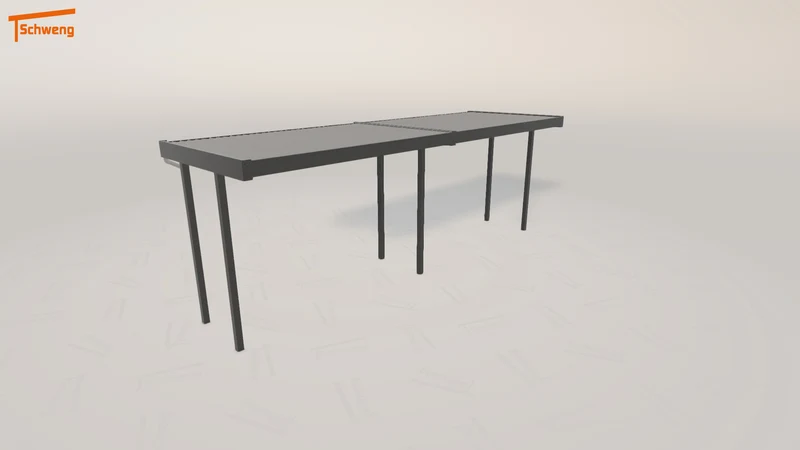#DE Schweng Flachdachcarport C600+ (ID 2qkjyr) #MTG