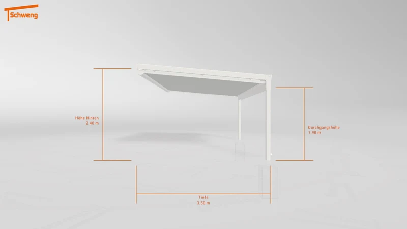 #DE Schweng Terrassenüberdachung S400 (ID 77m8k8)