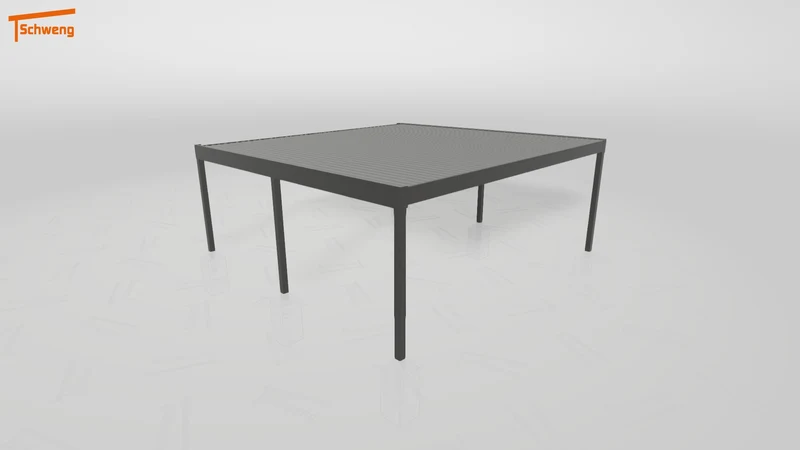 #DE Schweng Flachdachcarport C600+ (ID n542v5)