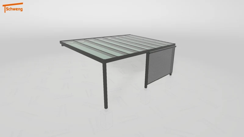 #DE Schweng Terrassenüberdachung S400 (ID w3y5mz)