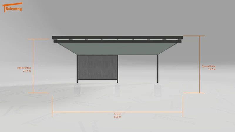 #DE Schweng Terrassenüberdachung S400 (ID w3y5mz)