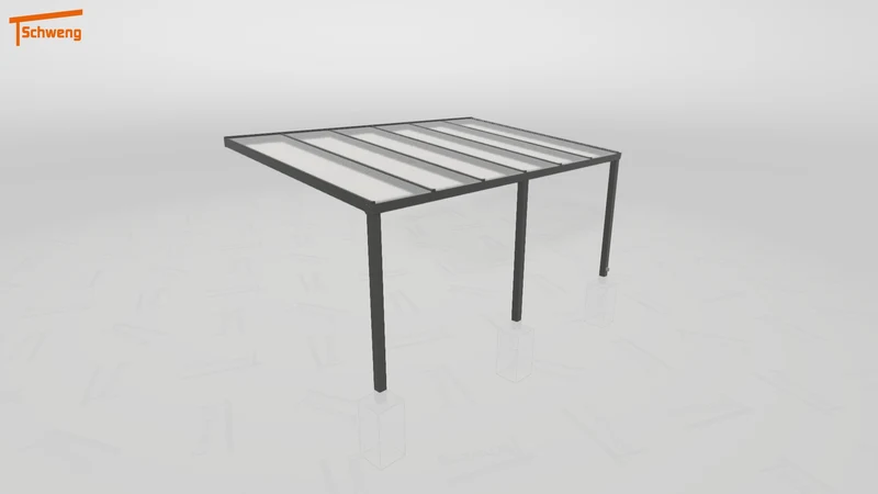 #DE Schweng Pultdachcarport S350 (ID x7573y)