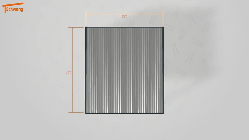 #DE Schweng Flachdachcarport C600+ (ID w3y3pr)