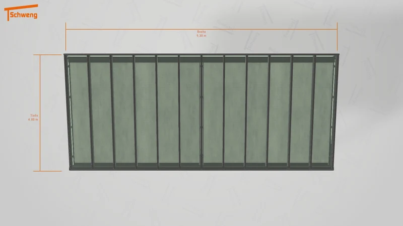 #DE Schweng Terrassenüberdachung S400 (ID jjrjnn)