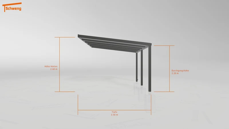 #DE Schweng Terrassenüberdachung S350 (ID ygnv38)