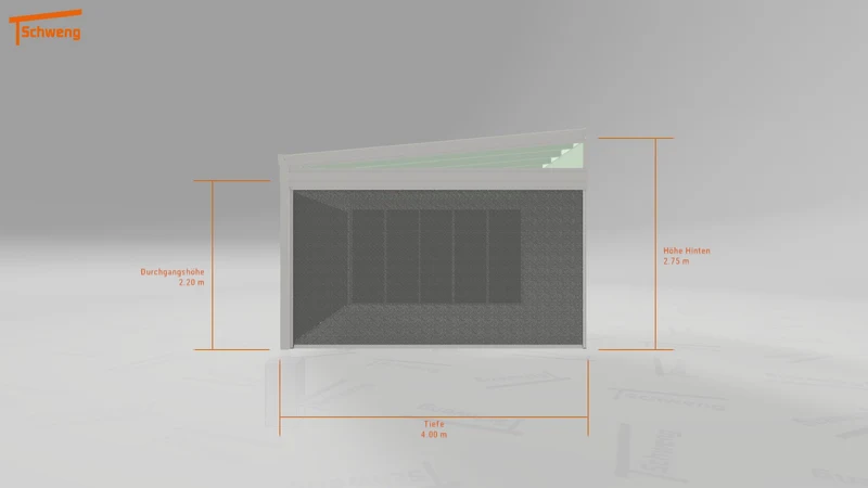 #DE Schweng Terrassenüberdachung S400 (ID 2qxyd9)