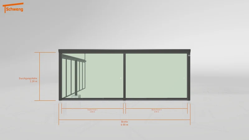 #DE Schweng Terrassenüberdachung S400 (ID zbgq3w)