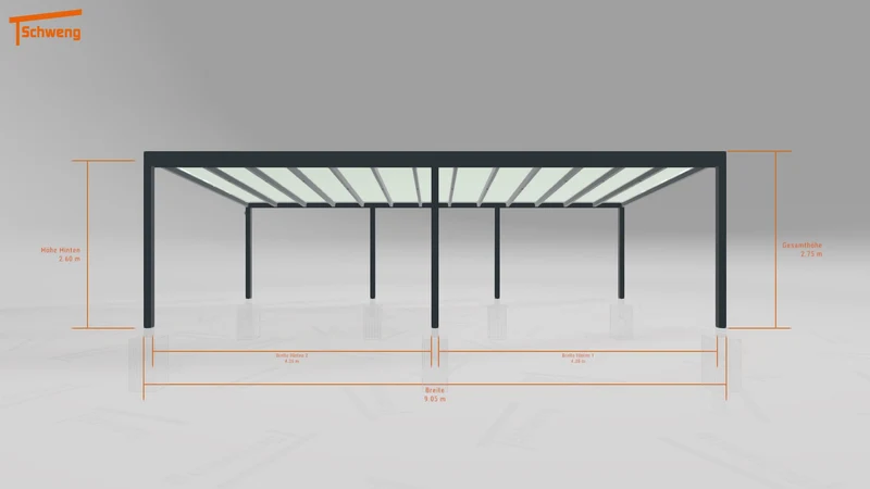 #DE Schweng Pultdachcarport S400 (ID n5xj9j) #MTG