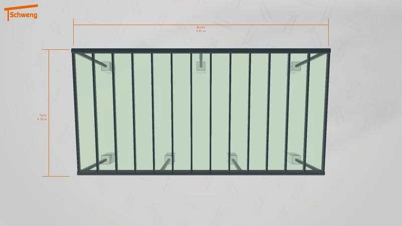 #DE Schweng Pultdachcarport S400 (ID n5xj9j) #MTG