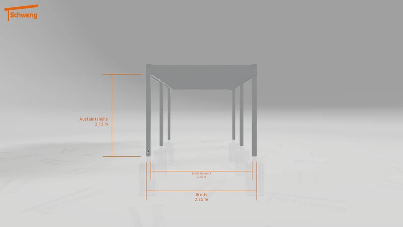 #DE Schweng Flachdachcarport C600 (ID 2qbqdb) #MTG