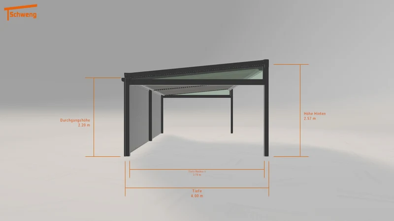 #DE Schweng Terrassenüberdachung S400 (ID 85r2qn)