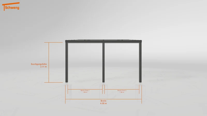#DE Schweng Pultdachcarport S350 (ID 2qxwrr) #MTG