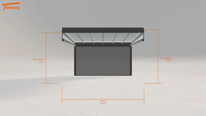 #DE Schweng Terrassenüberdachung S350 (ID jjn53p)