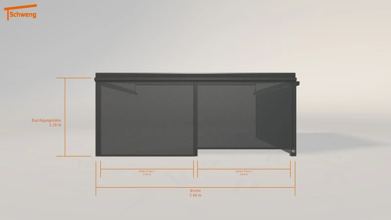 #DE Schweng Terrassenüberdachung S400 (ID k2gxg5)