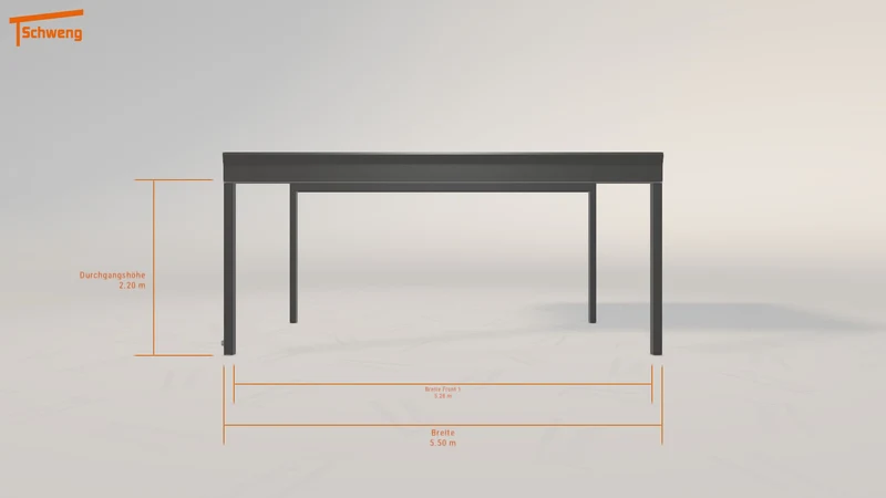 #DE Schweng Pultdachcarport S400 (ID v4p8p7)