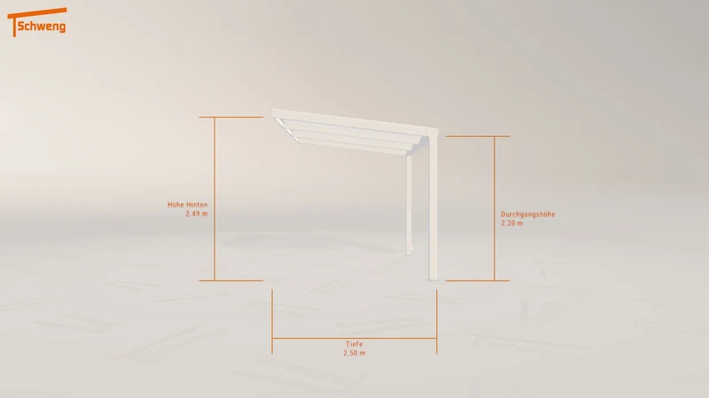 #DE Schweng Terrassenüberdachung S350 (ID zb4n44)