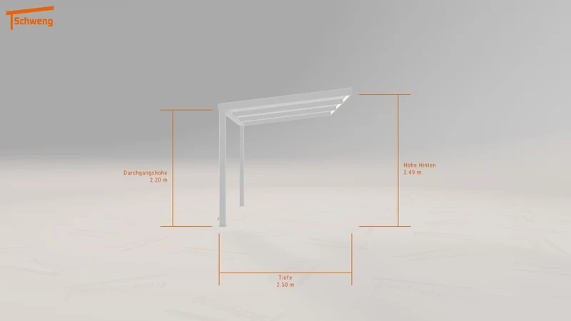 #DE Schweng Terrassenüberdachung S350 (ID zb4n44)