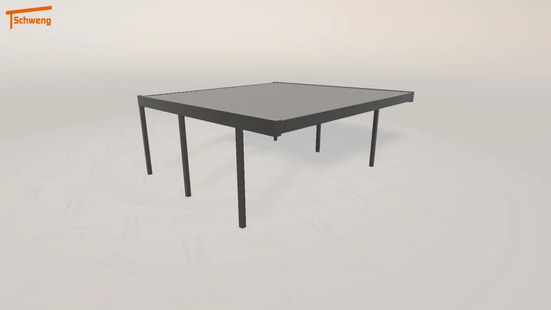 #DE Schweng Flachdachcarport C600 (ID 779qbp) #MTG