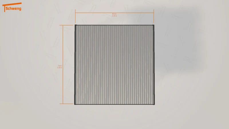 #DE Schweng Flachdachcarport C600 (ID 779qbp) #MTG