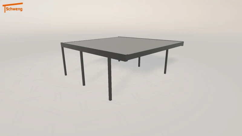 #DE Schweng Flachdachcarport C600 (ID 5mdnz3) #MTG
