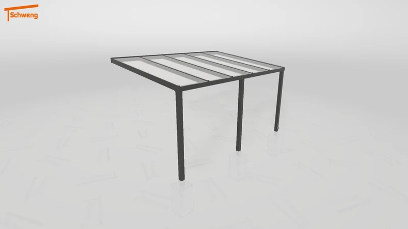 #DE Schweng Terrassenüberdachung S350 (ID dv3p42)
